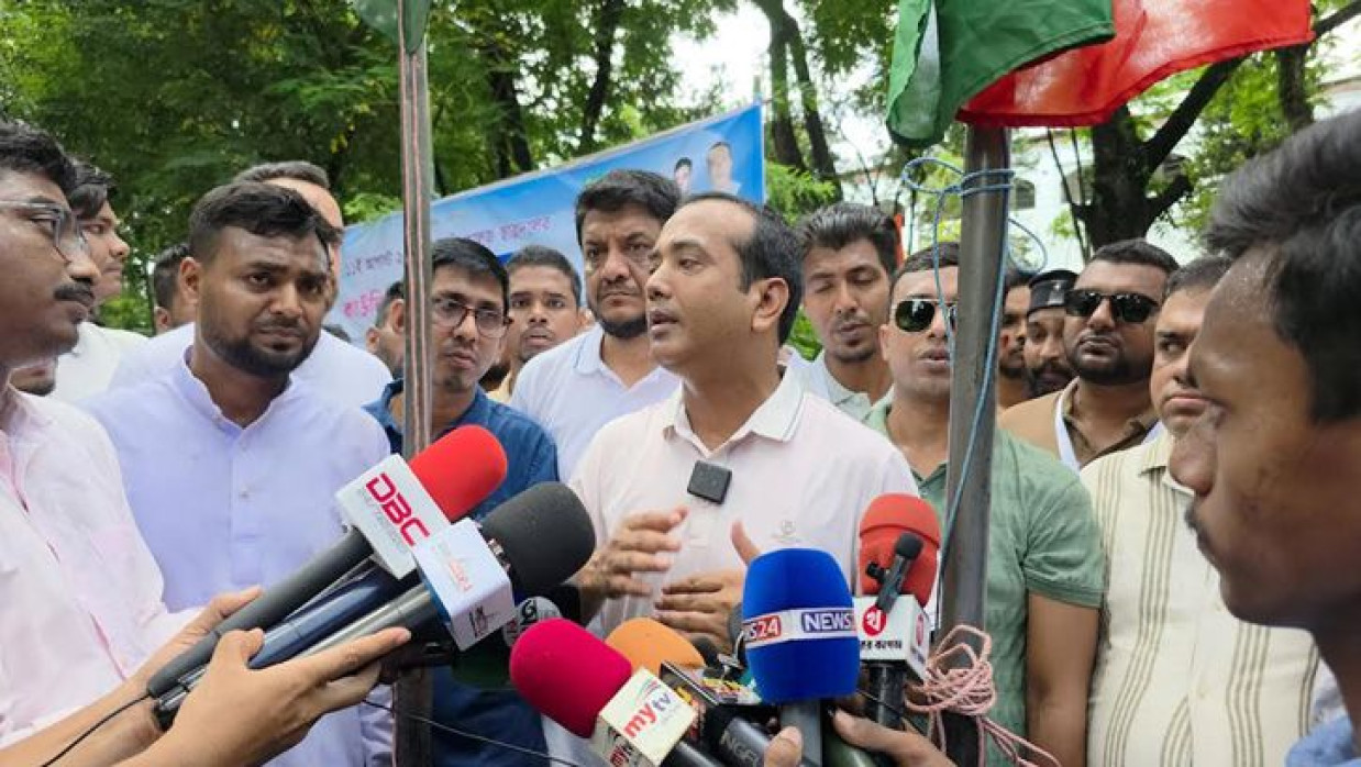 শিক্ষাপ্রতিষ্ঠানে আইন করে গুপ্ত রাজনীতি নিষিদ্ধের দাবি: ছাত্রদল সভাপতি